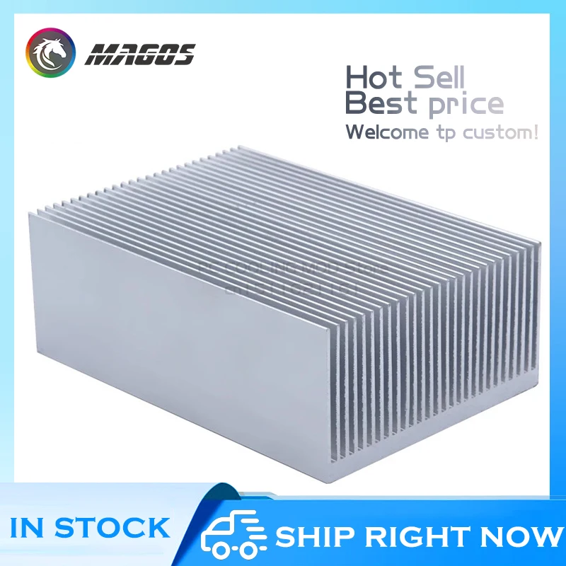 Pc Water Cooling - Electronic Radiator Aluminum Dense Teeth Heatsink