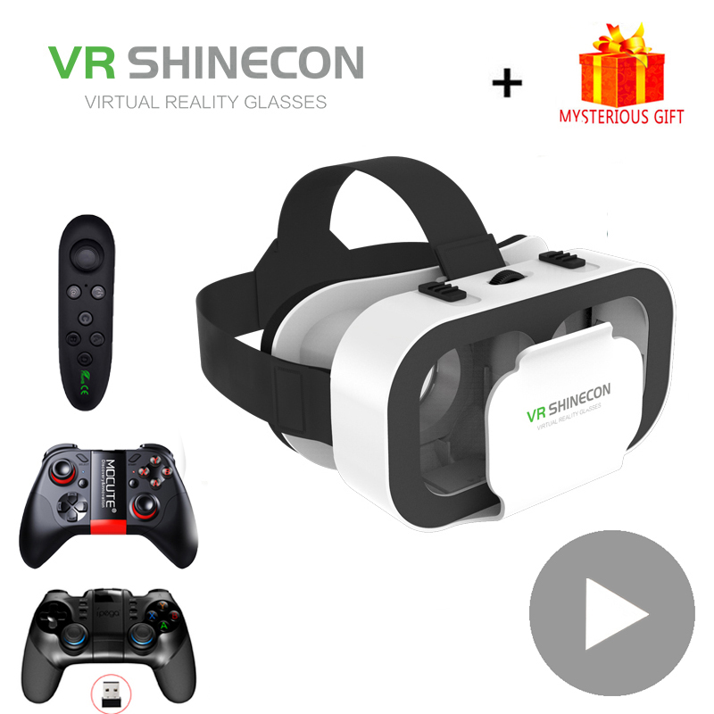 Vr Headset Pc - VR Shinecon Helmet 3D Glasses Virtual