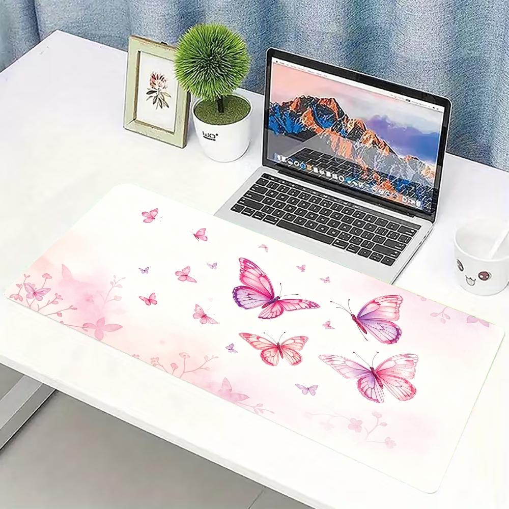 Watercolor Pink Butterfly Larg - Pc Gaming Pink review and price