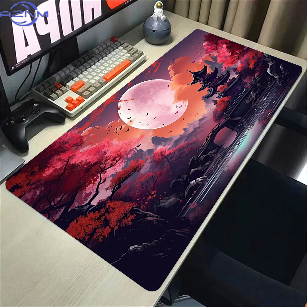 Pink Sakura Anime Mousepad Lan - Pc Gaming Pink review and price