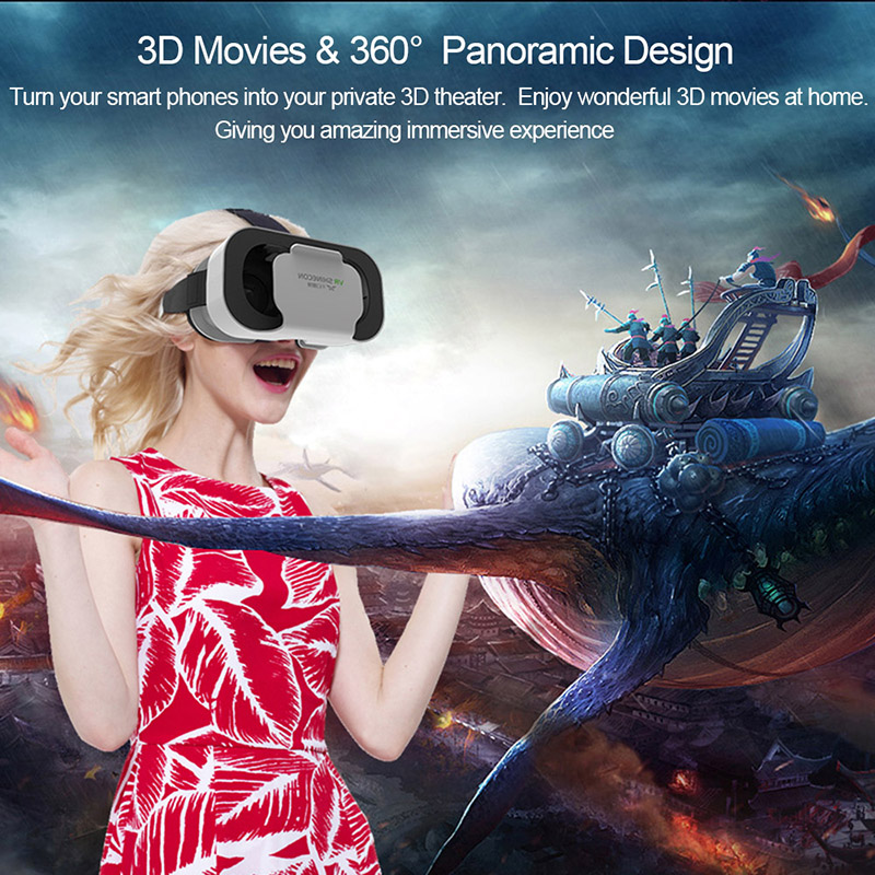 VR Shinecon Helmet 3D Glasses  - Vr Headset Pc review and price