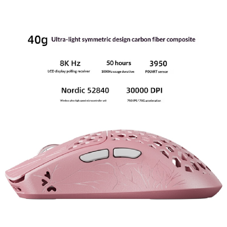 Vancer Akitsu Pink Carbon Fibe - Pc Gaming Pink review and price