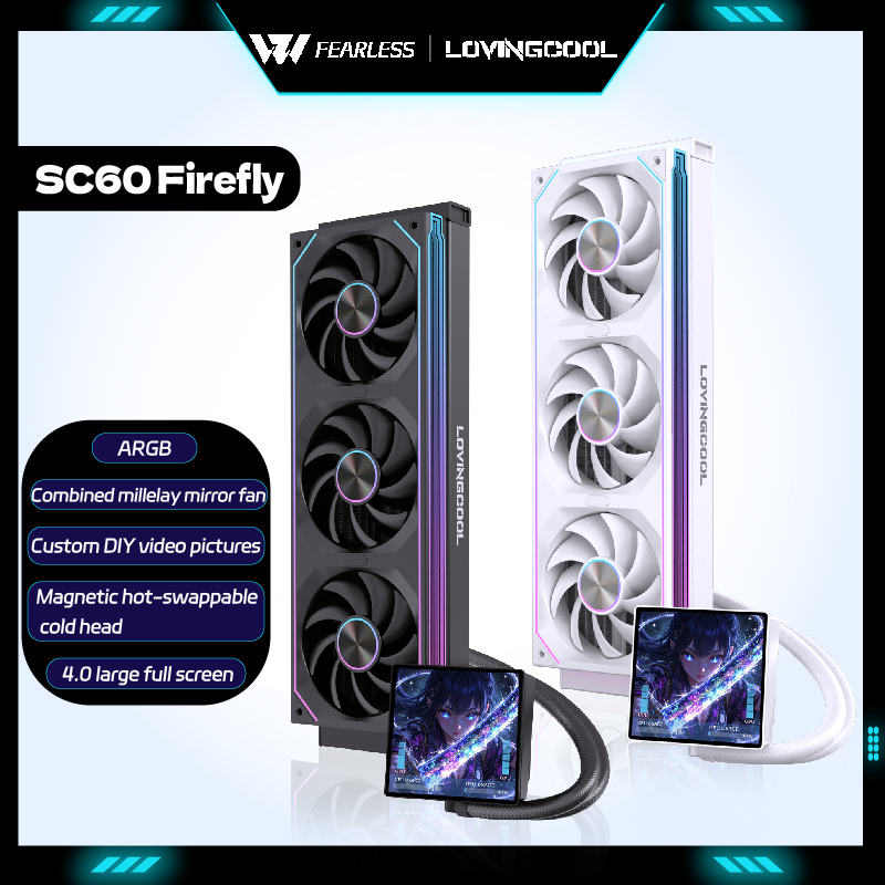 LOVINGCOO SC60 Firefly 360 CPU - Pc Gaming Liquid review and price