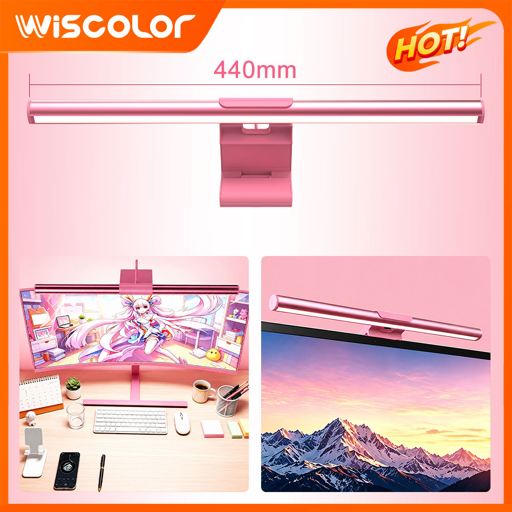 Monitor Light Bar Led Lights S - Pc Gaming Pink review and price