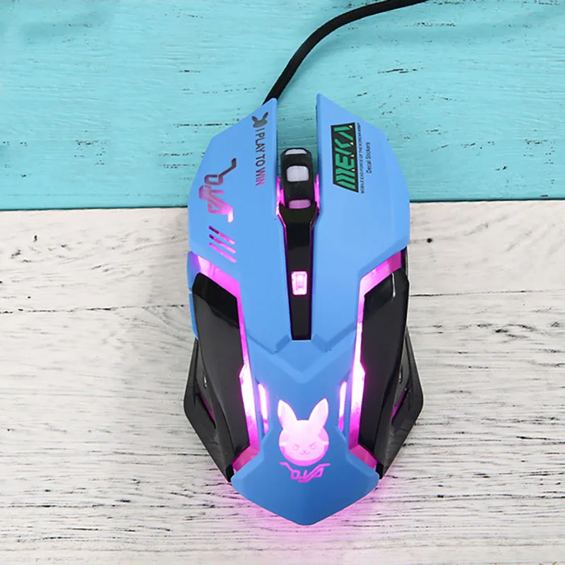 OW 6 Buttons Breathing LED Bac - Pc Gaming Pink review and price