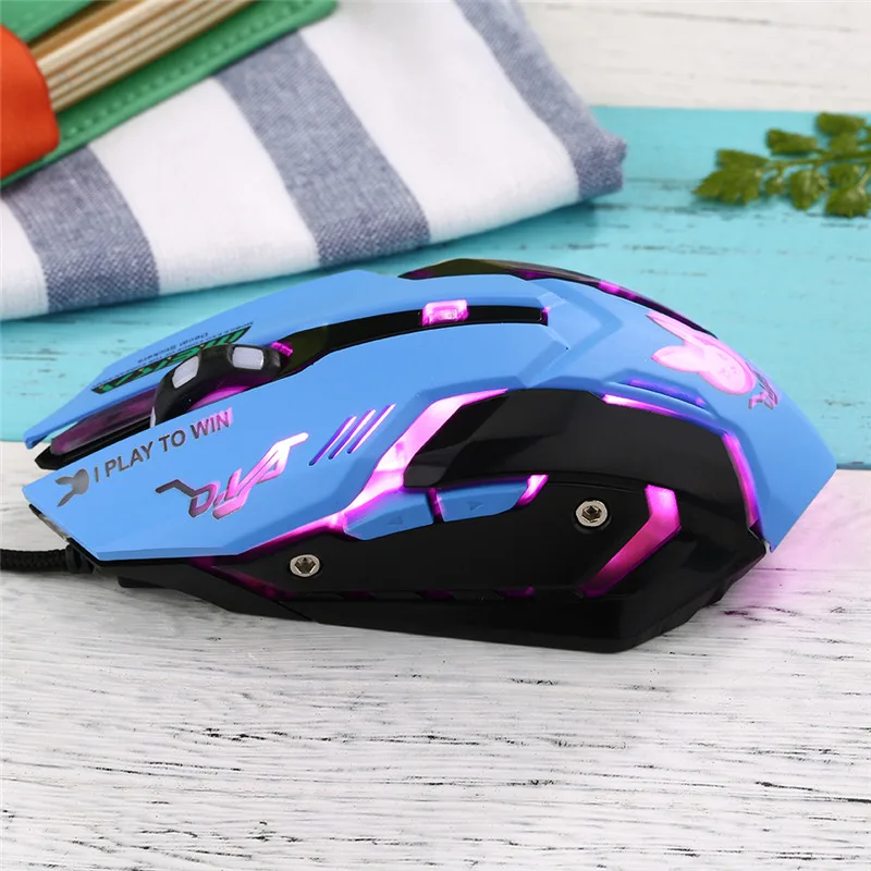 OW 6 Buttons Breathing LED Bac - Pc Gaming Pink review and price