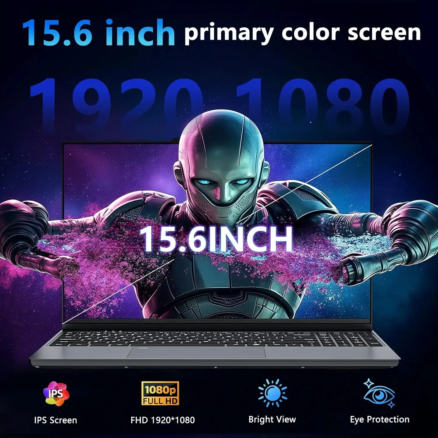 15.6inch Potrable Laptop Intel - Pc Gaming Intel review and price